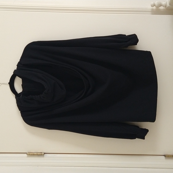 ALICE + OLIVIA Elaine open-back French cotton-blend terry hoodie - Picture 4 of 5